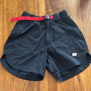 Topo Designs Black Women's Shorts
